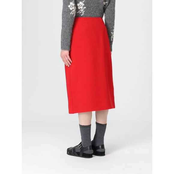 Jil Sander Skirt Woman Red - Picture 3 of 4